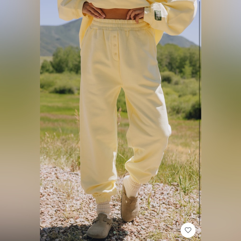 Daily Drills Yellow Sweatpants!!!